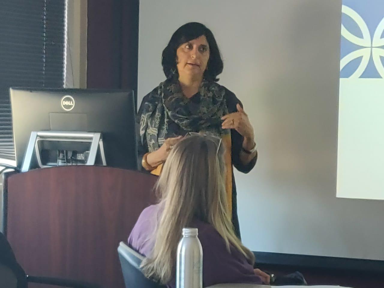 Anshu Malhotra speaking on Guru Nanak's Birthday